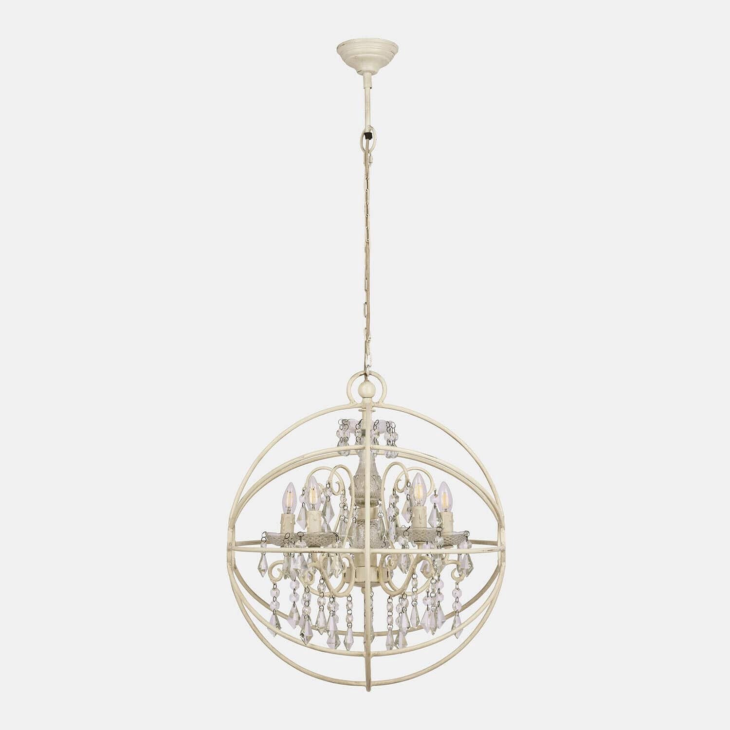 Loberon Hanglamp Élivienne antiekcrème