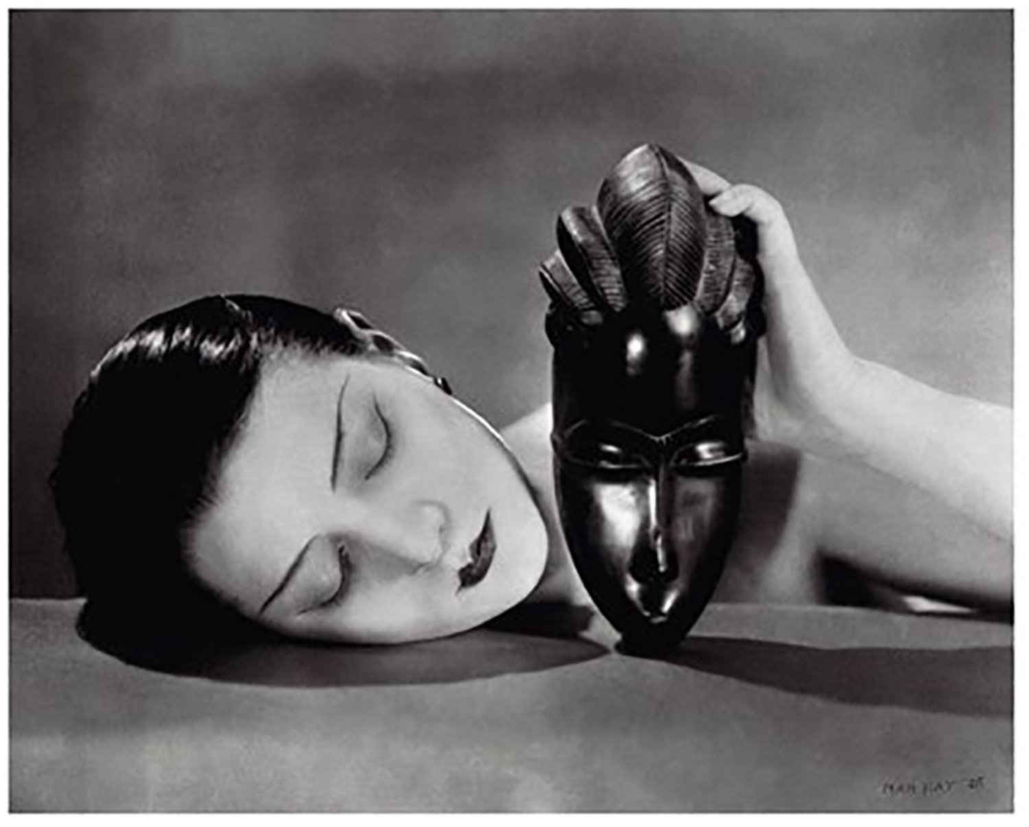 PGM Kunstdruk Man Ray - Noir et Blanche 60x50cm Divers