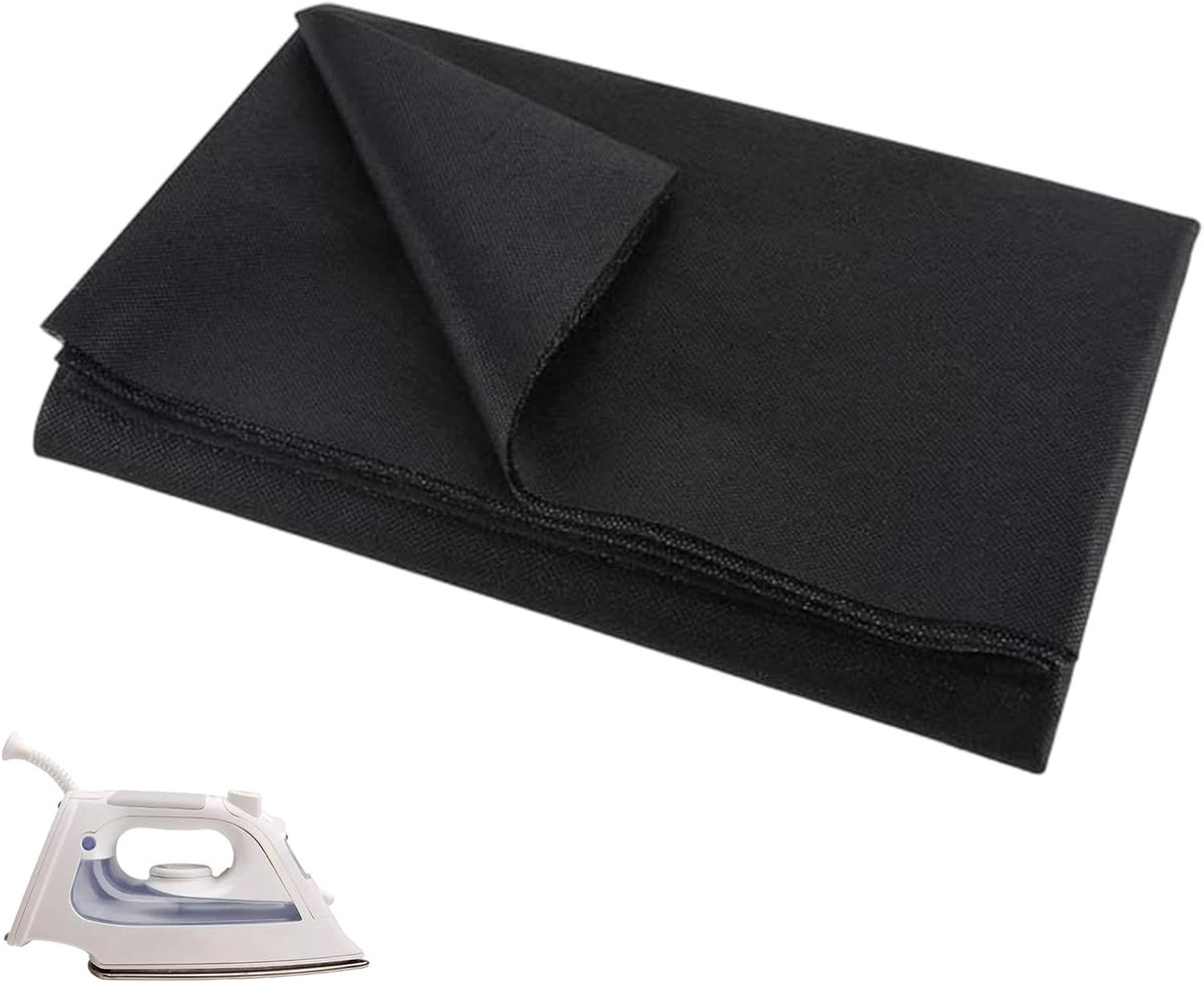 Iron-on fleece, volume film, ironing tile line for ironing fleece (black) - ShopVlot