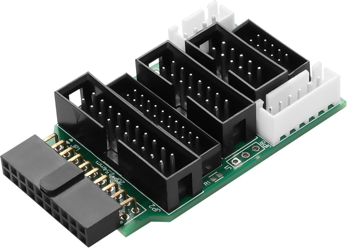 IDC Plug 10-20 Pin - Multifunctionele Adapterplaat - Compatibel met ST-LINK V2, JTAG en J-Link - ShopVlot