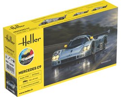 Heller Modelbouwpakket Auto - 56107 Mercedes-Benz Sauber C9 - Duitse Rauto - Starter Kit Plastic - 1:43 - Modelbouw