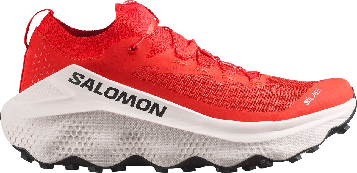 Salomon S/Lab Ultra Glide 2 - Hardloopschoenen - Rood/Wit - Maat 43 1/3