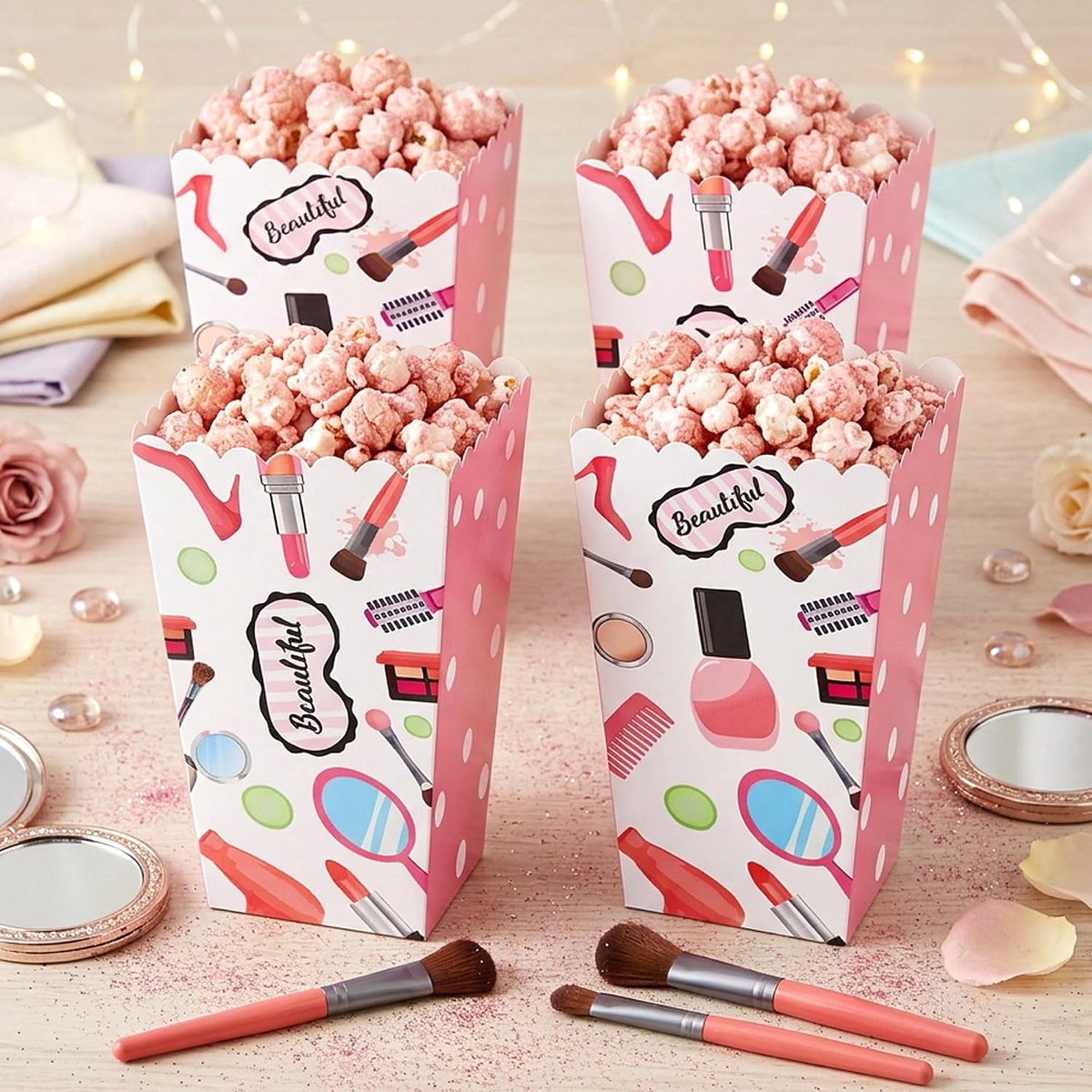wellnessfeest set cadeautjes meisjes make up verjaardag - 12 stuks wellnessfeest set cadeautjes meisjes make up - ShopVlot
