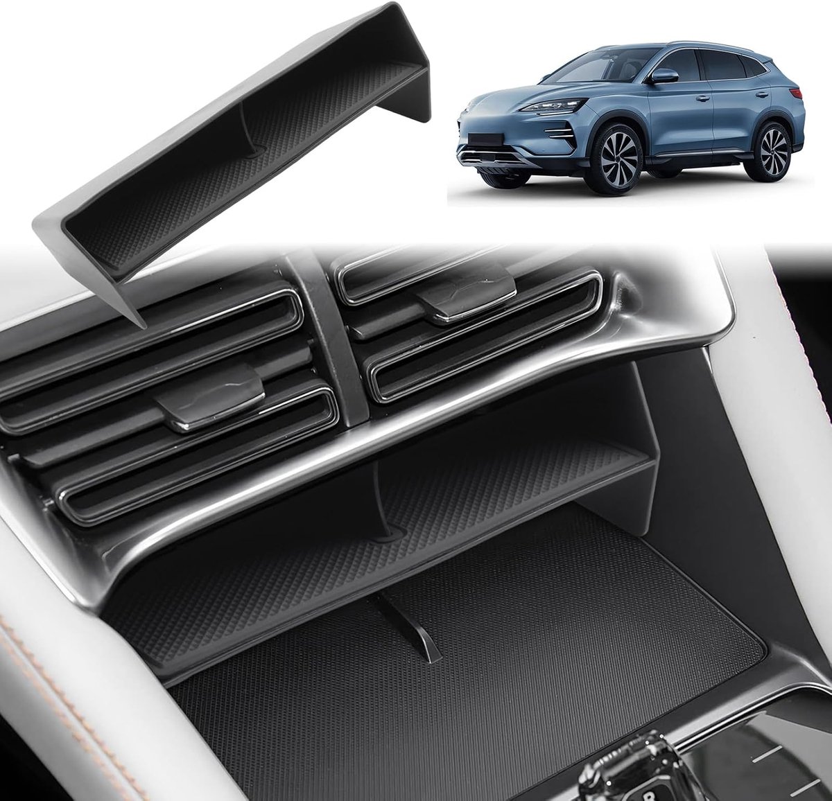 GAFAT Seal U DM-i EV Center Console Storage Box, Compatible with BYD Seal U DM-i EV 2024, 2025, 2026, Organiser - ShopVlot