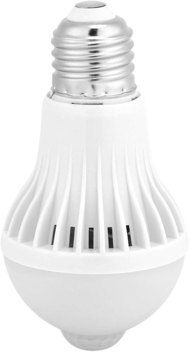 Intelligente LED Lamp met PIR Bewegingssensor voor Kelders, Badkamers en Gangpaden - 7W Energiebesparend Licht