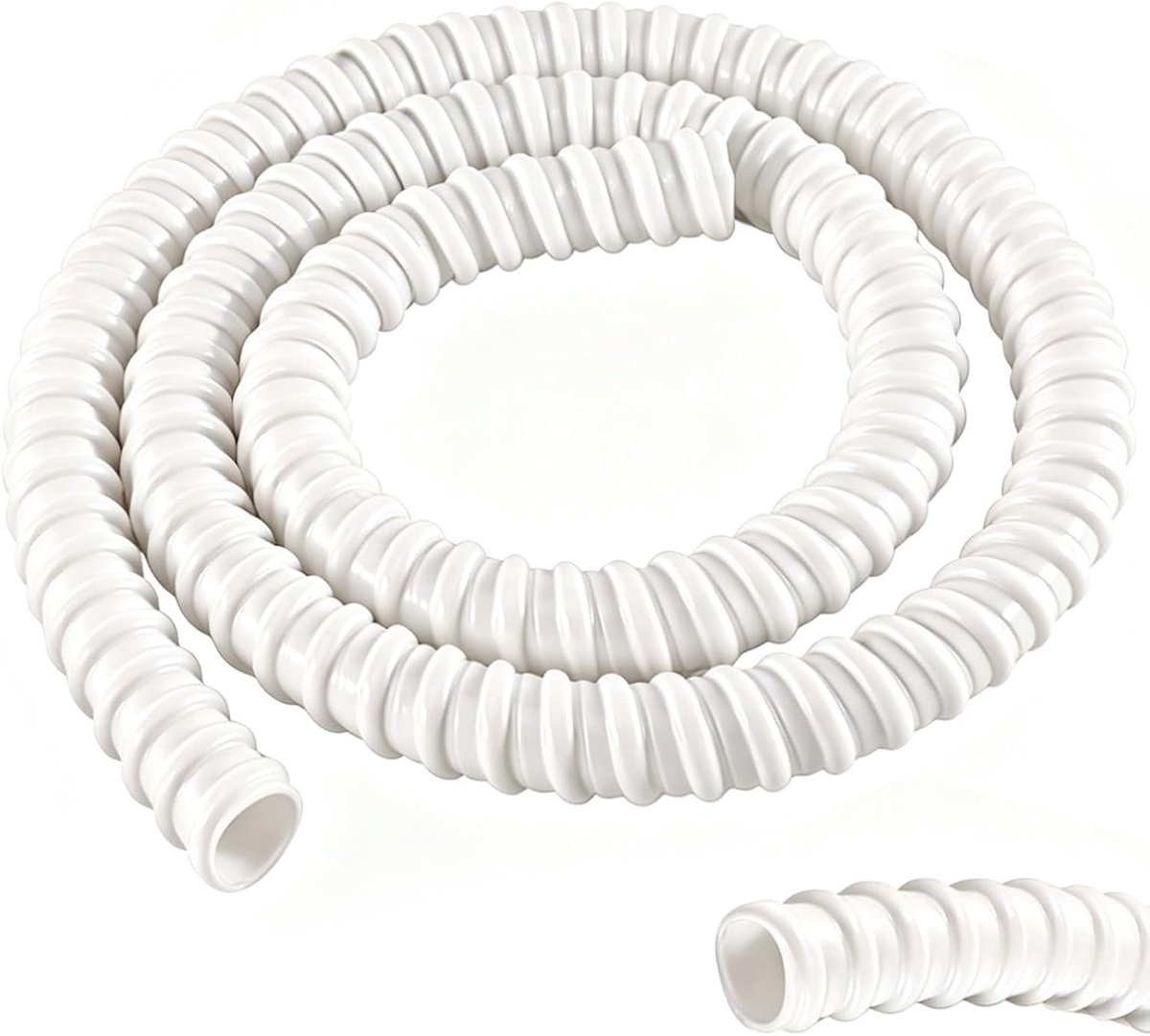 1 m condensaatslang, Ø 16 mm condenswaterslang, pvc-condensslang, airconditioningsslang, afvoerslang voor airconditioning, split-airconditioning