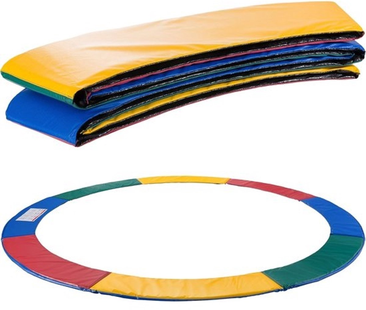 Trampoline-randkussen - Veiligheidsmat voor randbescherming - Voor veilig springplezier - UV-bestendig en waterafstotend - 305 cm - Meerkleurig