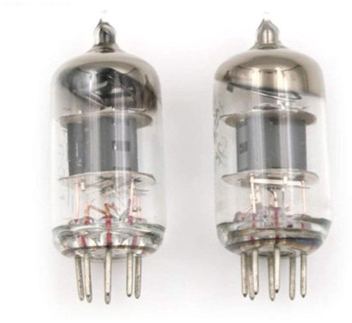 Vacuümbuizenset - Versterkeronderdelen - Audioverbetering - Hoge betrouwbaarheid - 2 stuks - Goudkleurig
