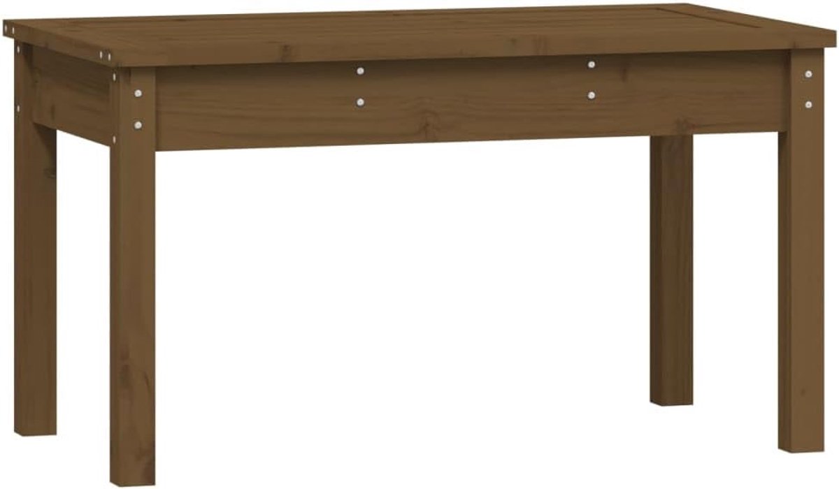 Honingbruin 80x44x45 cm massief hout grenen