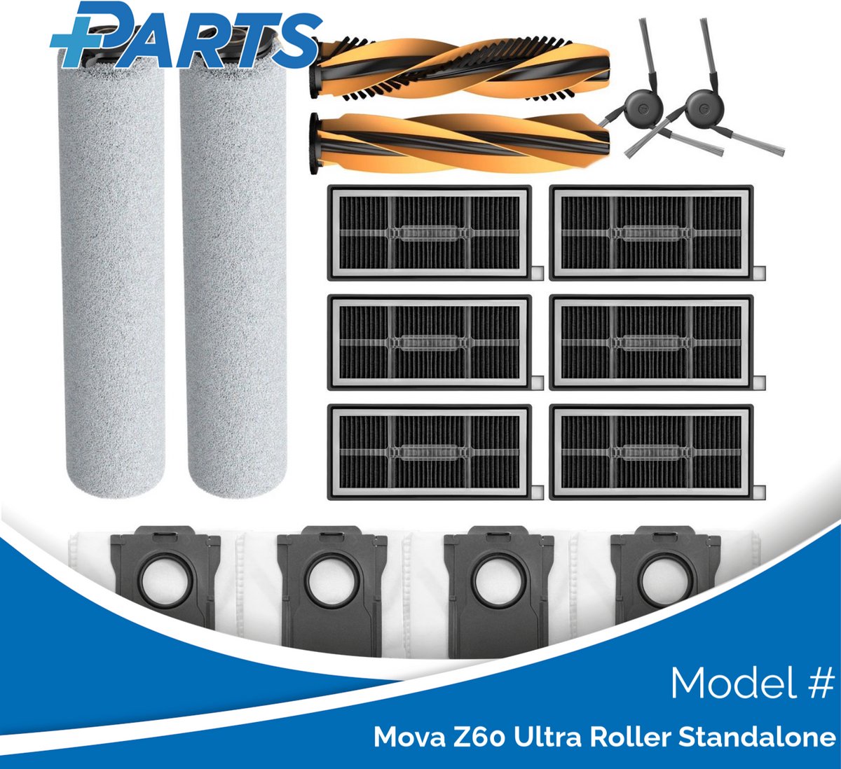 Plus.Parts Mova Z60 Ultra Roller Standalone Onderhoudsset (Plus.Parts® alternatief voor MRAK71) Overig