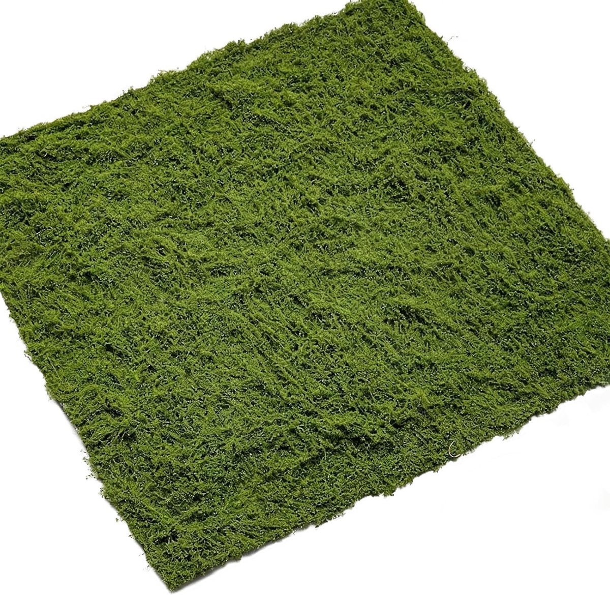 Kunstmos mos mat groen nep decoratief mos kunstmos decoratie 500 g kunstmos om te versieren voor kunst en handwerk, plantenpot, aquarium, landschapsarchitectuur (100 x 100 cm)