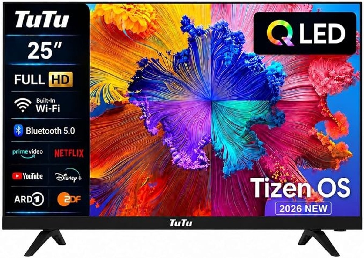 Bol.com Smart TV 25 - Full HD QLED - TU25Q1FQ-T8 aanbieding