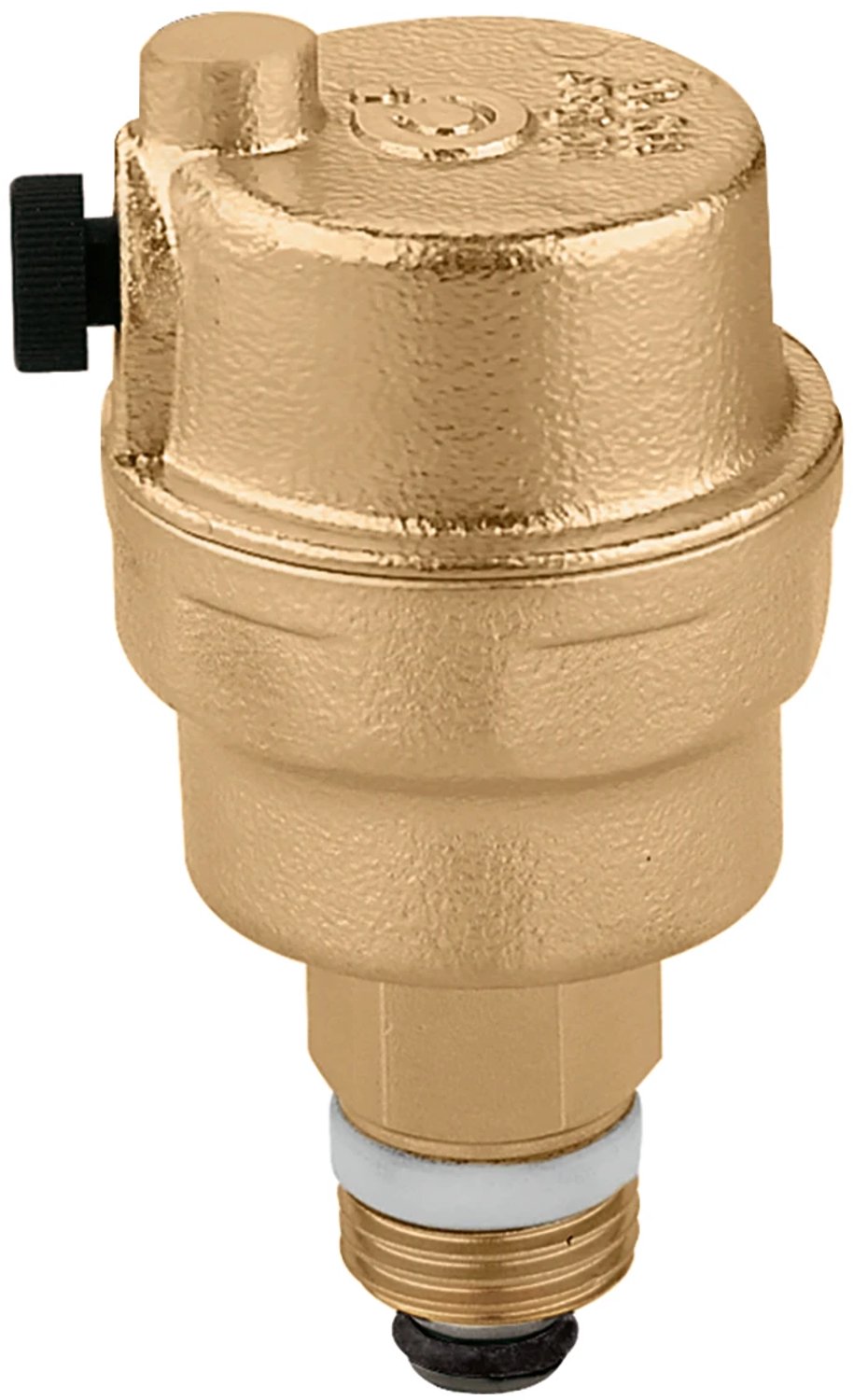 Caleffi Automatische snelontluchter, 3/8" buitendraad, met afsluiter Robocal, 502533