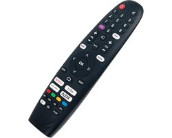 Vervangende afstandsbedieningen voor JTC Jay-Tech TV - Plug en Play - Compatibel met meerdere modellen - Vemera