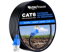 Mutecpower CAT6 buitengebruik - Direct Burial Ethernet Netwerk Kabel