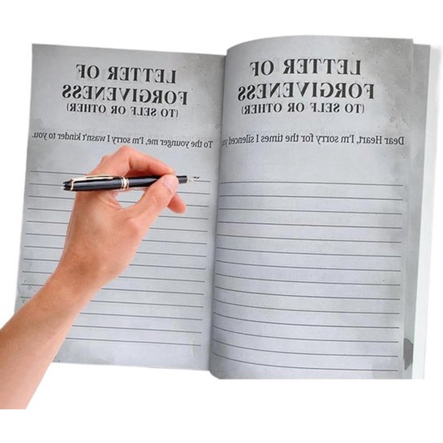 Geleid dagboek - Schrijfboekplanner - Persoonlijke reflectie - Positieve mindset - 22 x 15 x 1 cm - Enkele attribuut