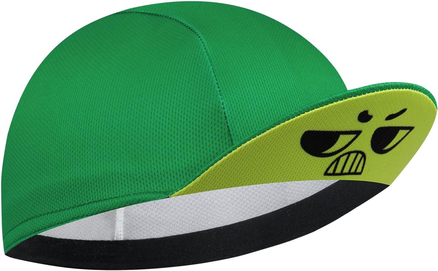 Fietsmuts met zonneklep, lichtgewicht polyester fietsmuts voor dames en heren