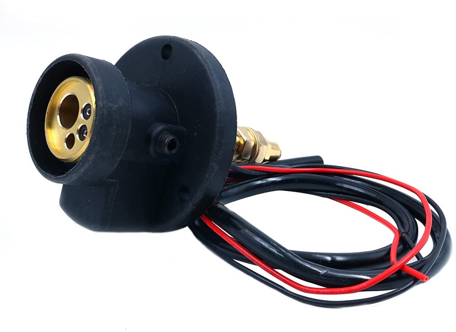 Adapter Panel Socket Centrale Connector Adapter voor CO2 MIG Lasmachine Torch Koper Plastic 0,8-1,2 mm