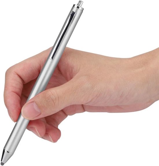 Stylus Pen voor Touchscreen, Universeel, Precisie Pennen voor Tablets en Mobiele Telefoons, Zilver — afbeelding 5