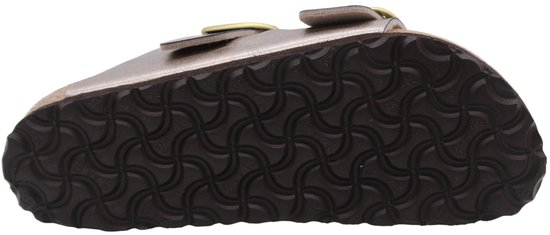 Birkenstock Arizona Big Buckle Graceful Taupe Bronzen Slippers