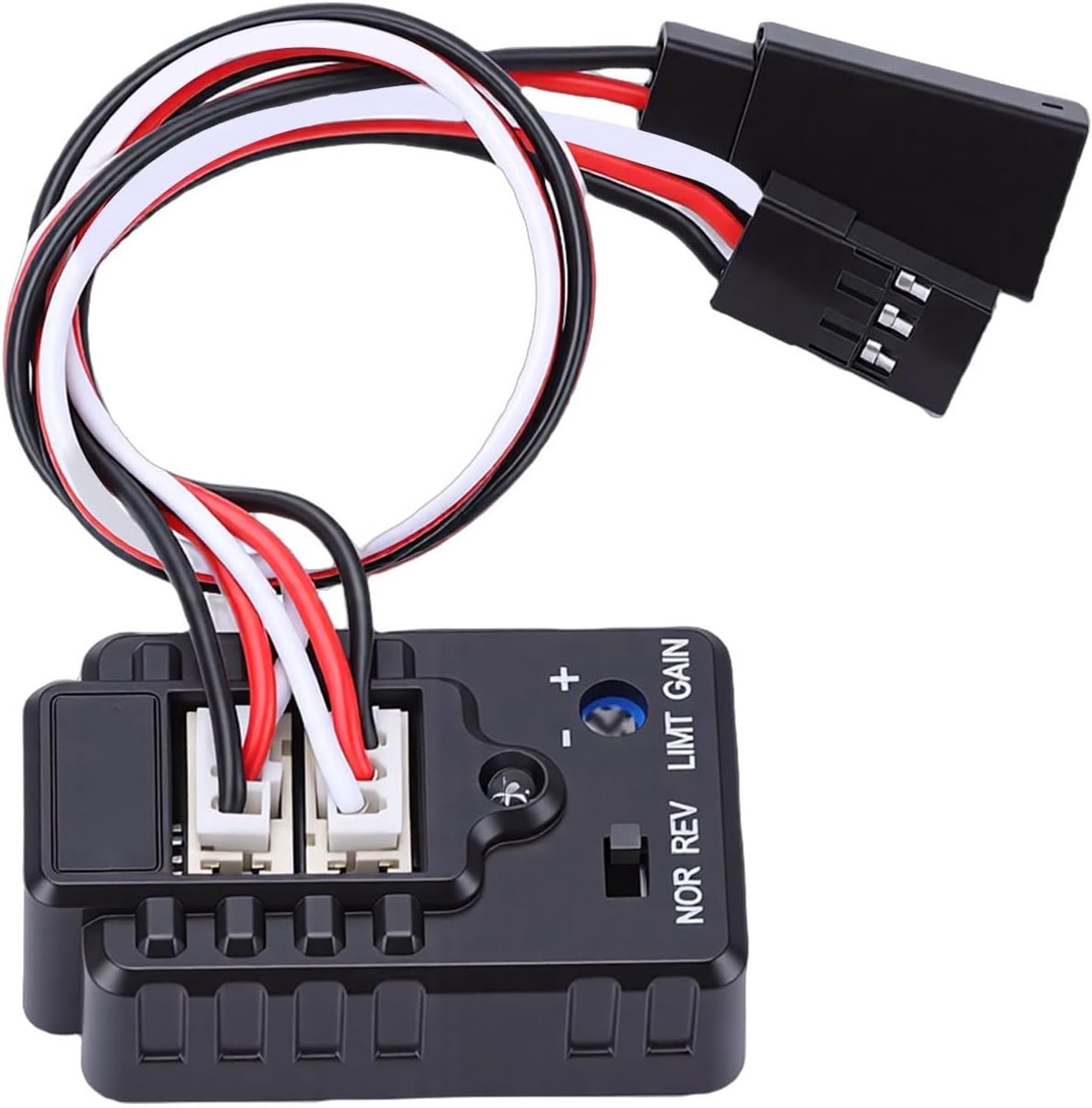 2-assige RC-autogyroscoopmodule, Hoge Stabiliteit met ABS-constructie, Gevoeligheidsaanpassing voor FUTABA, JR, Sanwa, Hi Tec, GWS, FS, Trillingssensor, Compact Ontwerp