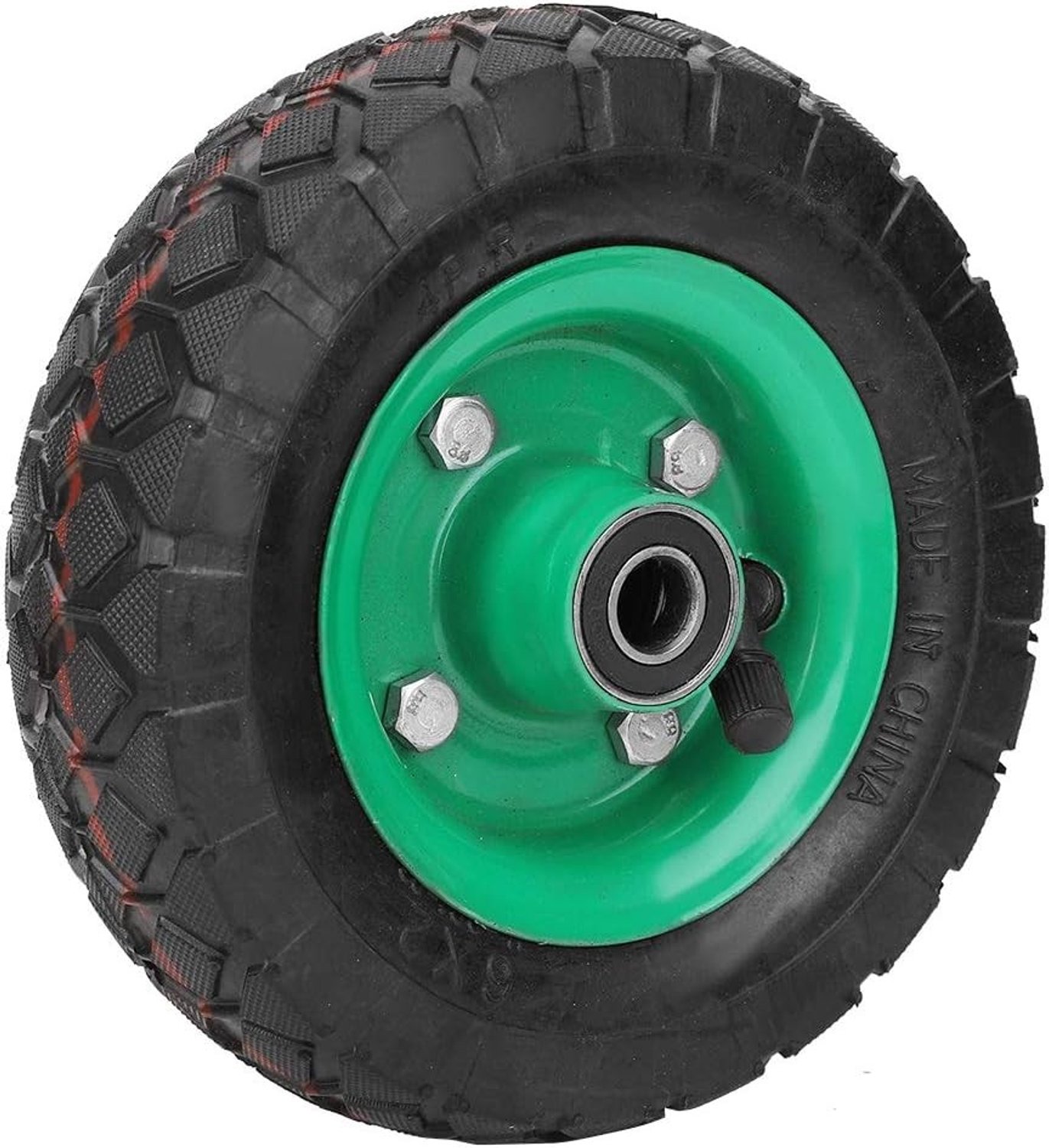 Opblaasbare Banden voor 6 Inch Wielen, Industrieel Gebruik, Pneumatische Banden, 250 kg Draagvermogen, 36 PSI voor Tuinwagens, Handwagens en Transportwagens