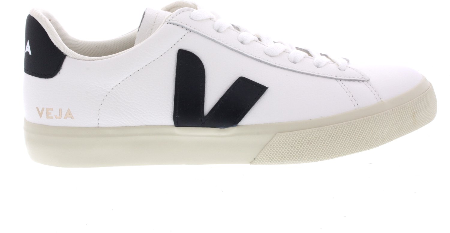 Heren Sneakers Veja Veja Campo Extra White-black Wit - Maat 43