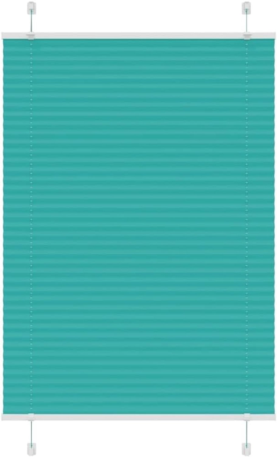 Plissé voor ramen, 100% polyester, zicht- en zonwering met klemdragers en schroefmontage, elegant design voor woonkamer, slaapkamer en kantoor