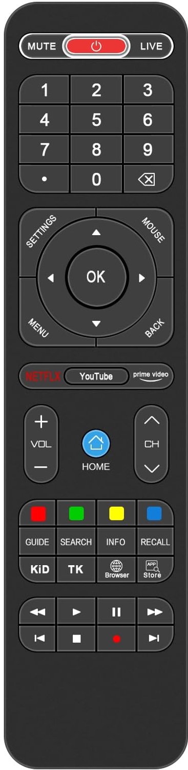 Vervangende Afstandsbediening voor Orange TV Box