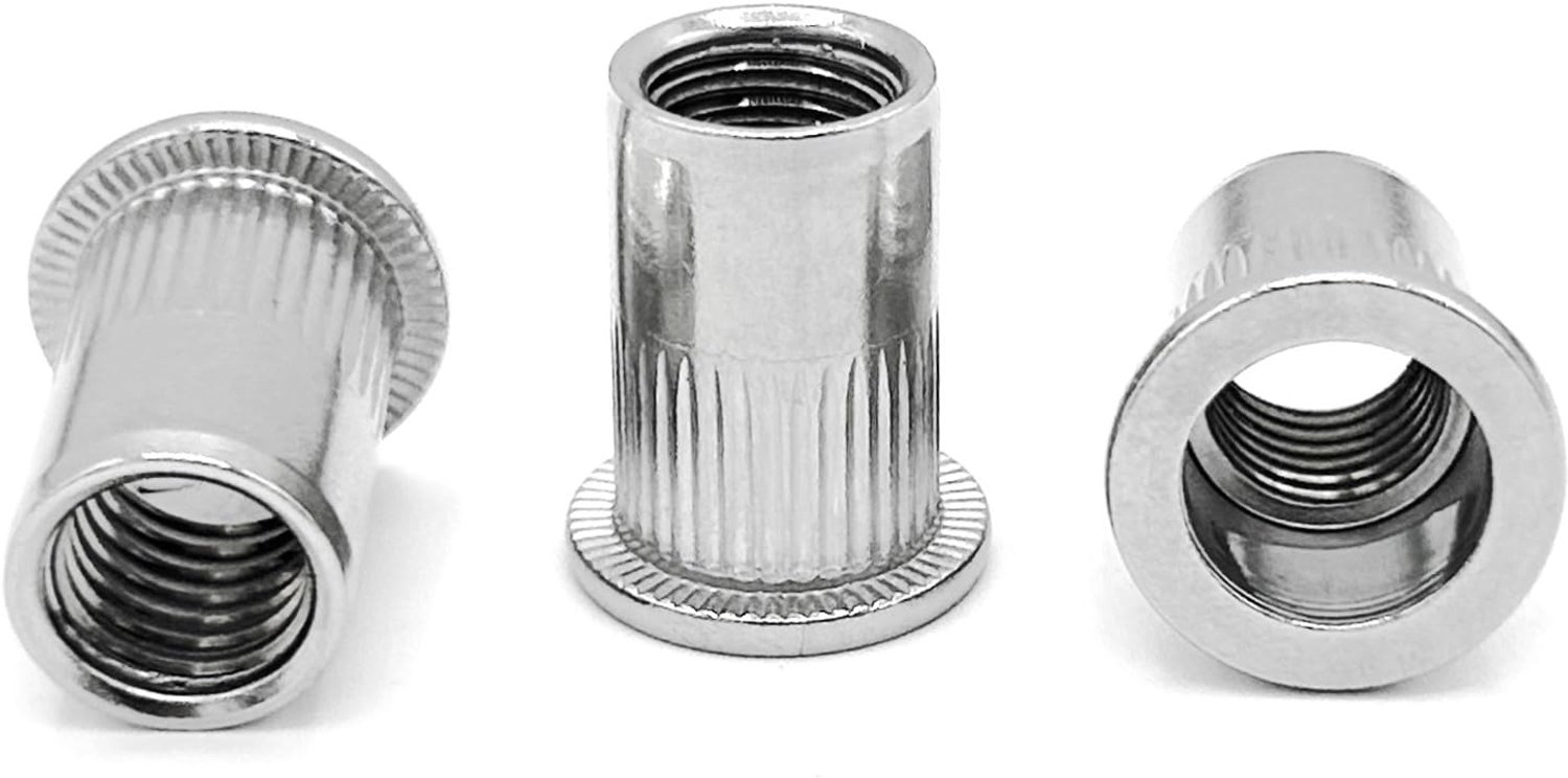 Rivet Nuts M5 - 100 Stuks voor Dikke Materialen