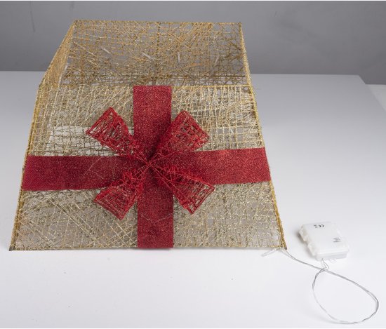 Kerstboomrok met Kerstverlichting 45×45 cm