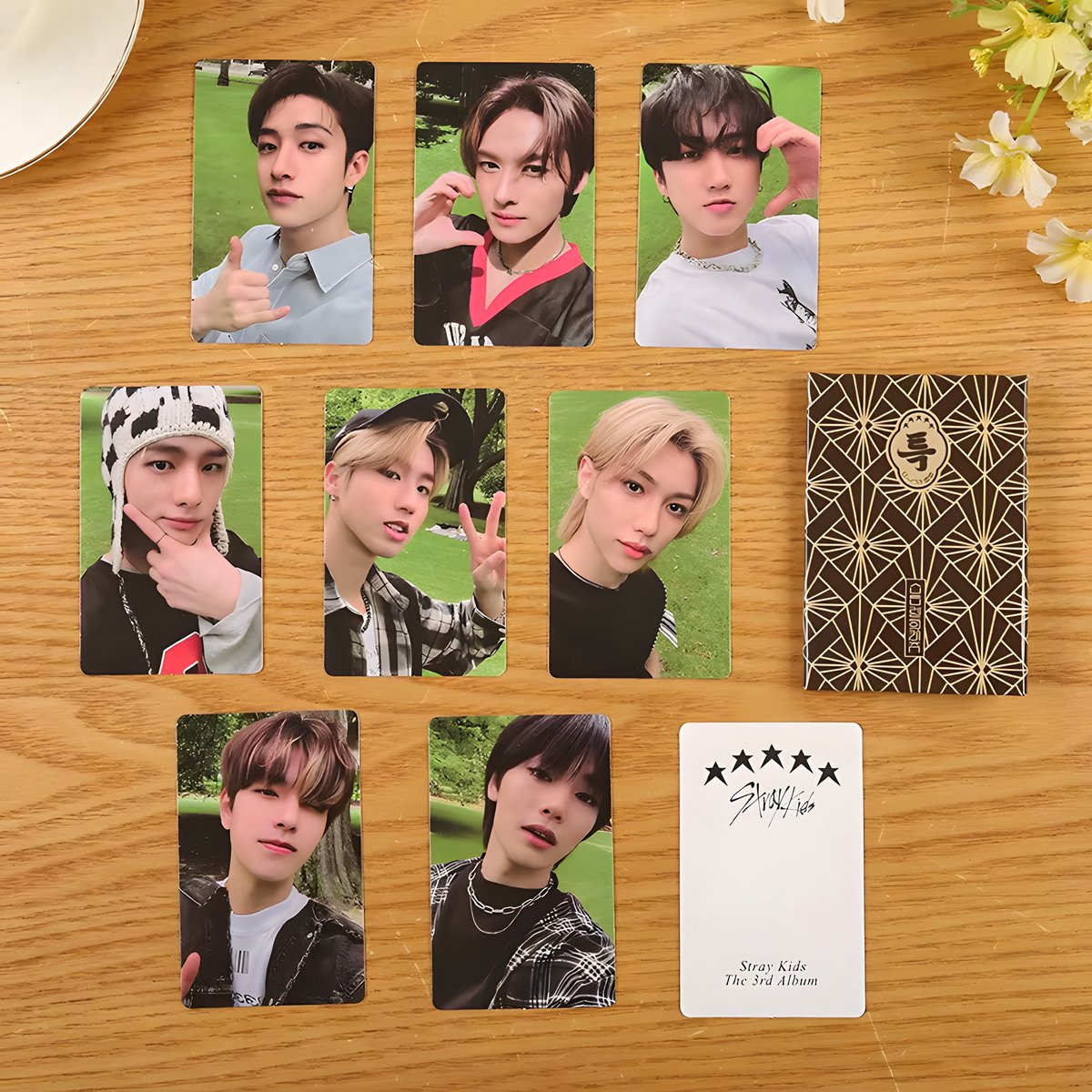 KPOP Stray Kids 5-STAR The 3rd Album Photocard variant F Star Card [Fotokaarten]