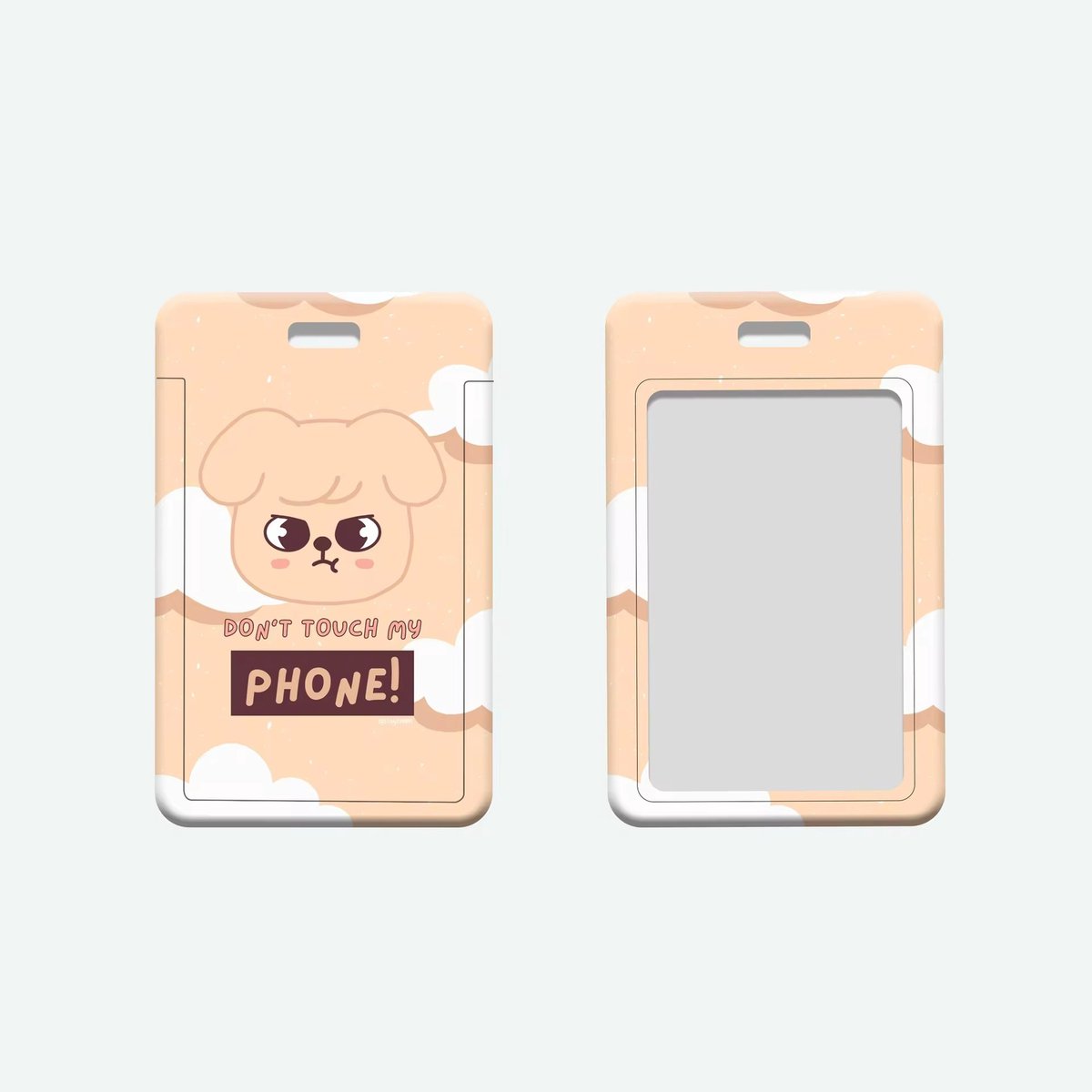 KPOP Stray Kids SKZ Bus Card Holder Peach Puppy [Sleutelhanger]