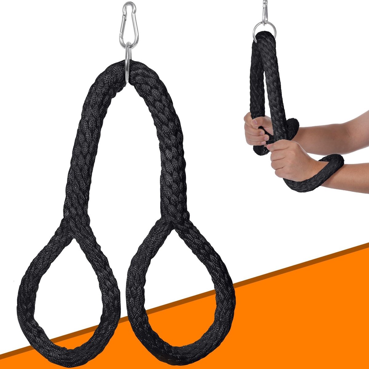 Elzusha - Triceps Touw voor Kabelmachine met Ergonomisch Ontwerp