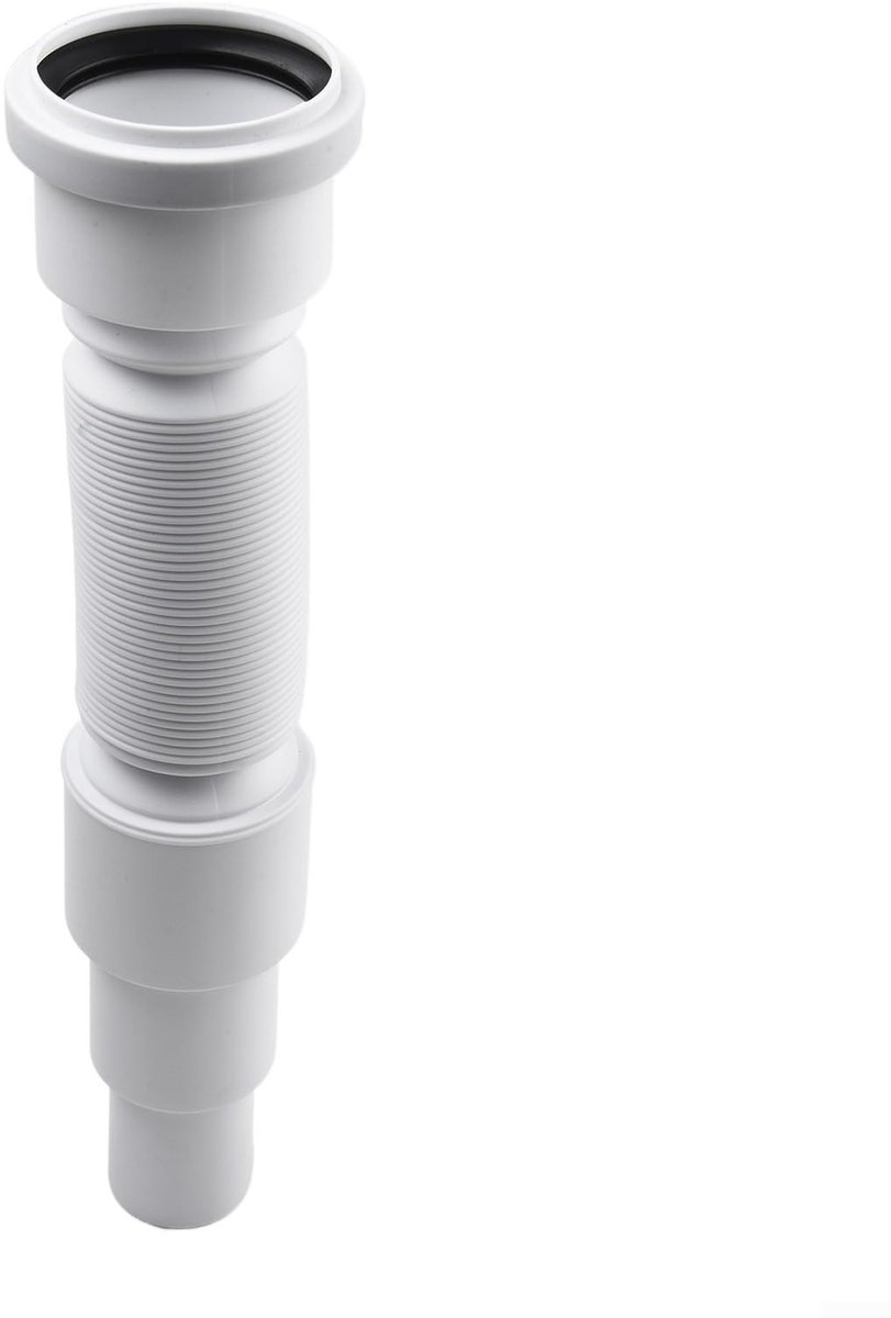 Elzusha - Verlengbare PVC Afvoerpijp voor Douche en Bad, 1 Meter