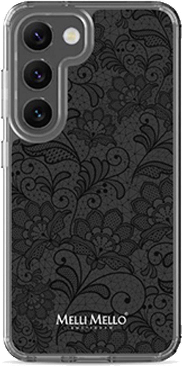 Melli Mello Telefoonhoesje Midnight Lace (Soft Case) - Samsung Galaxy S23