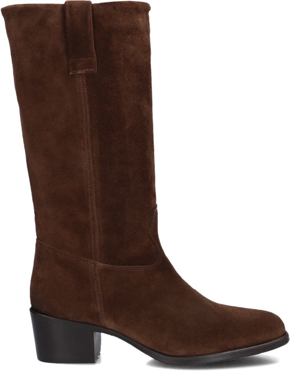 LINA LOCCHI Mw035 Laarzen - Suède - Dames - Bruin - Maat 41