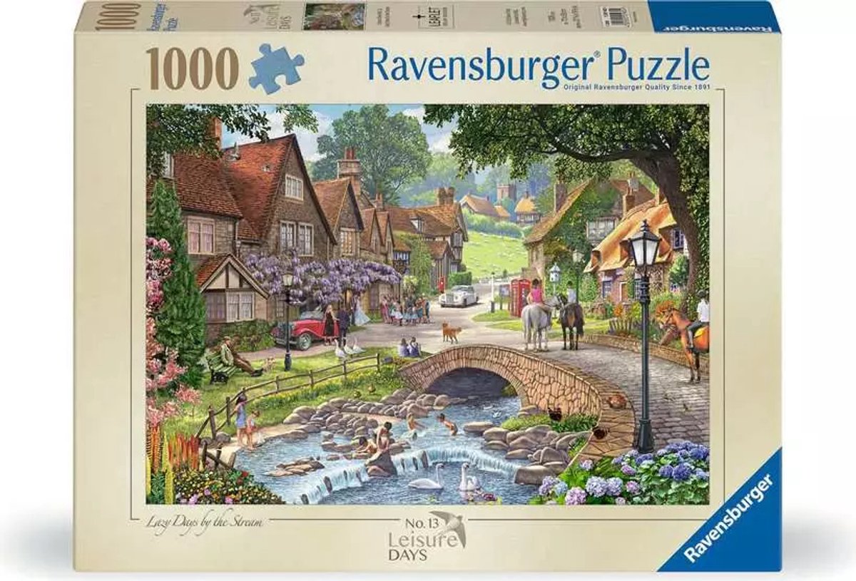 Leisure Days No.13: Rustige Dagen aan de Beek - 1000 stukjes
