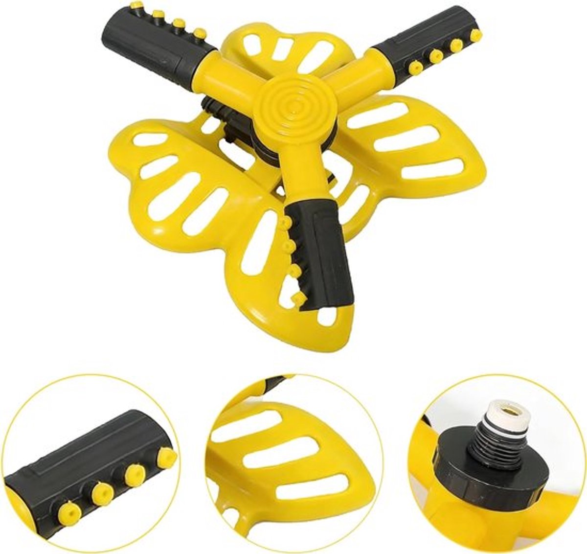 Dailygoods- Tuinsproeier 360 Graden Automatische Rotatie - Roterende Sproeier