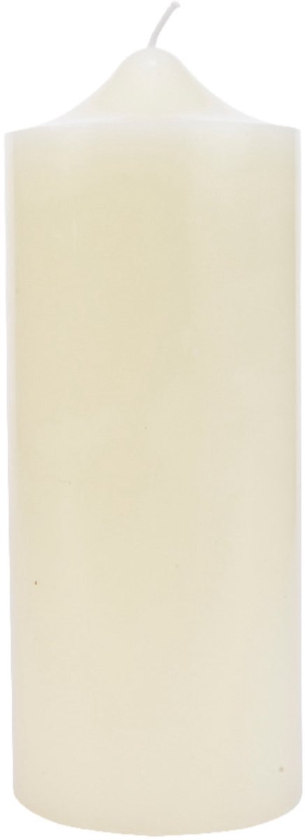 Kaemingk kerkkaars ivoor 195 branduren 10 x 25 cm