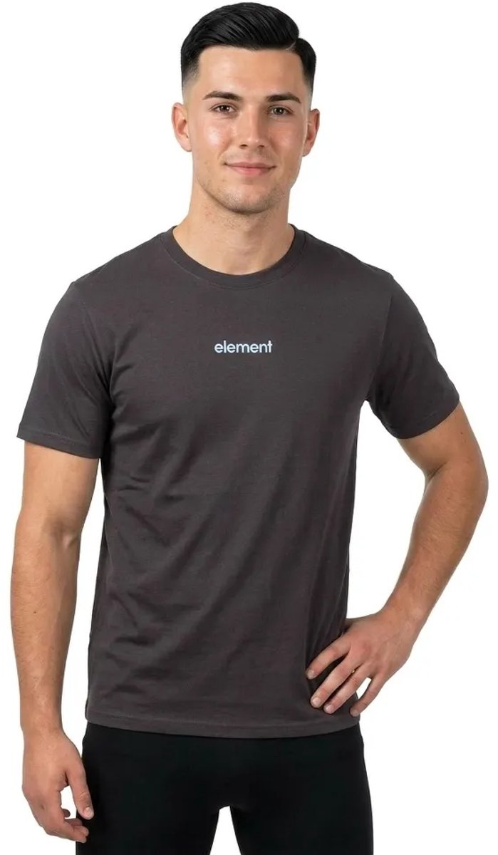 Element Lowcase Bp T-shirt Met Korte Mouwen XL Man Zwart