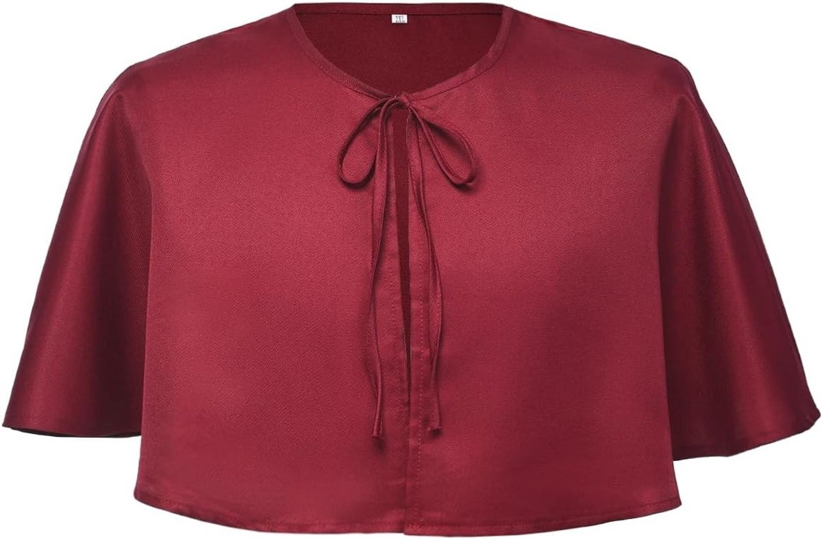 Medieval Cape voor Mannen en Vrouwen, Unisex Gewaad voor Cosplay en Theatrale Optredens