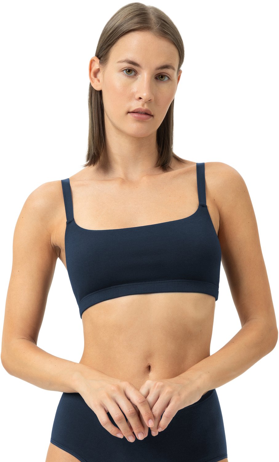 Mey Damen Bustier Serie Best Of Cotton Night Blue