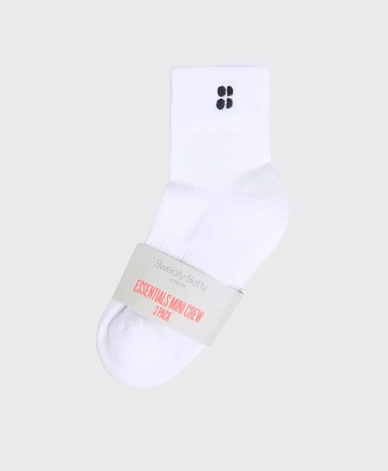 Sweaty Betty Essentials Mini Crew Sokken 3-Paar ZWART - Maat 2/5 van Sweaty Betty — afbeelding 5