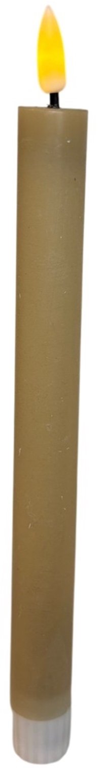 Mansion Atmosphere LED kaars oplaadbaar 2.2x22cm rustic sand Zand