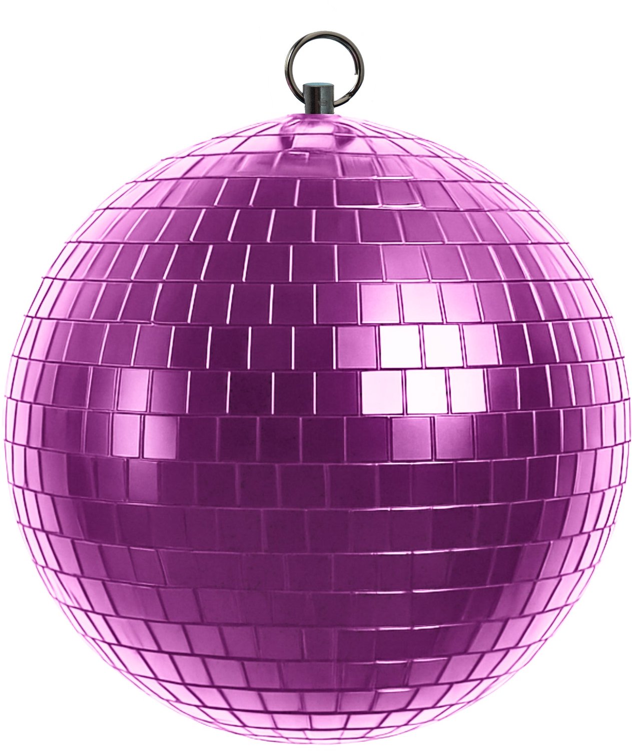 Marconi Discobal 10 Cm - Roze Spiegelbol - Disco Spiegelbol - 7x7 Mm Spiegeltegels - Met Ophangring