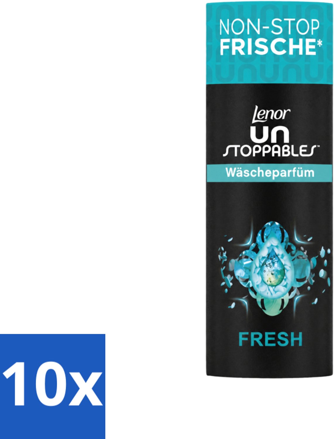 10 x Lenor – Geurbooster – Fresh – 12 Wasbeurten – 160 g - Voordeelverpakking - 10 stuks