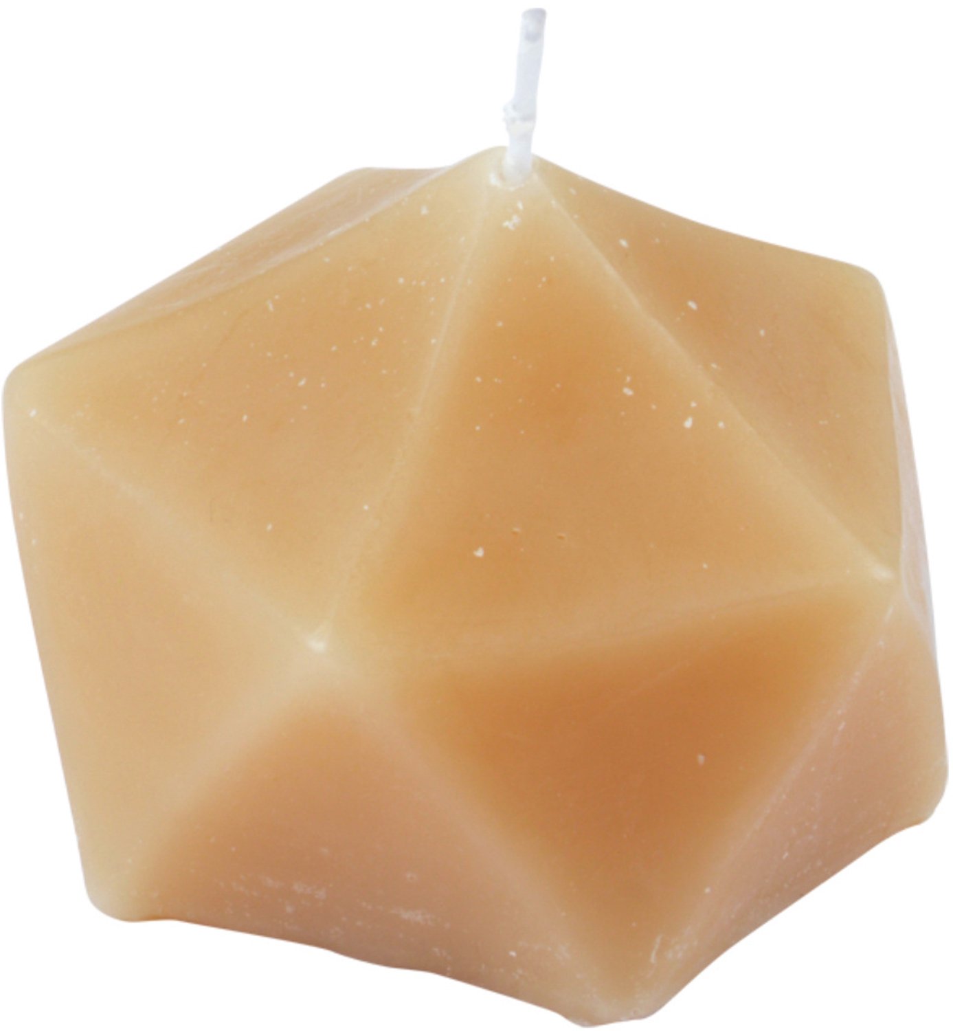 Homea - Decoratieve kaars in origami vorm ARTY - beige