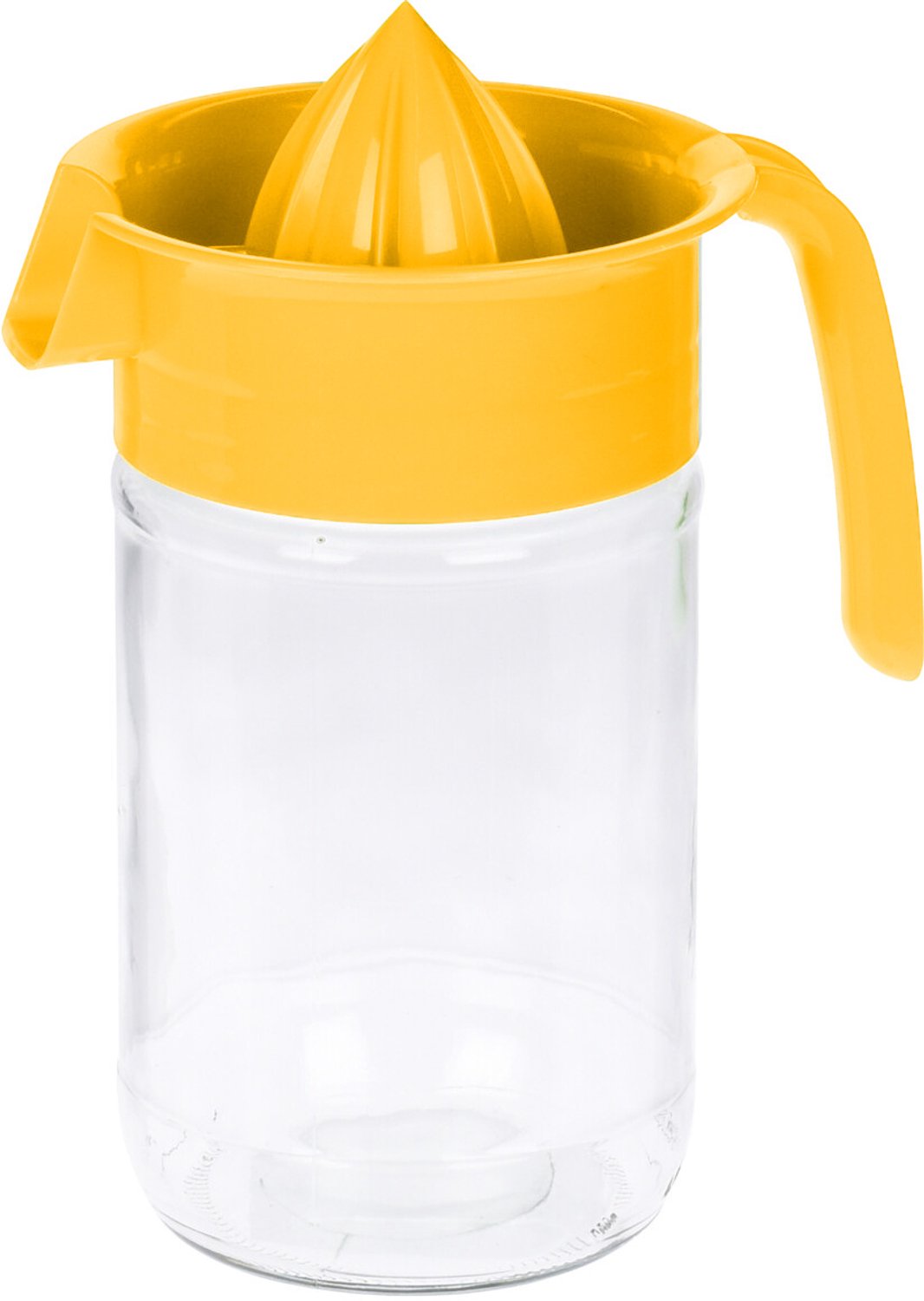 EH Excellent Houseware - Citruspers met container, 660 ml - geel
