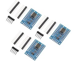 IO-uitbreidingskaart - 16-bits, 2.5-5.5V DC, SMBus, I2C-controller, 16 I/O-poorten voor Arduino (verpakking van 3)